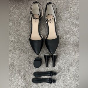 Pashion Footwear Black Convertible Heels – 1.0 Style